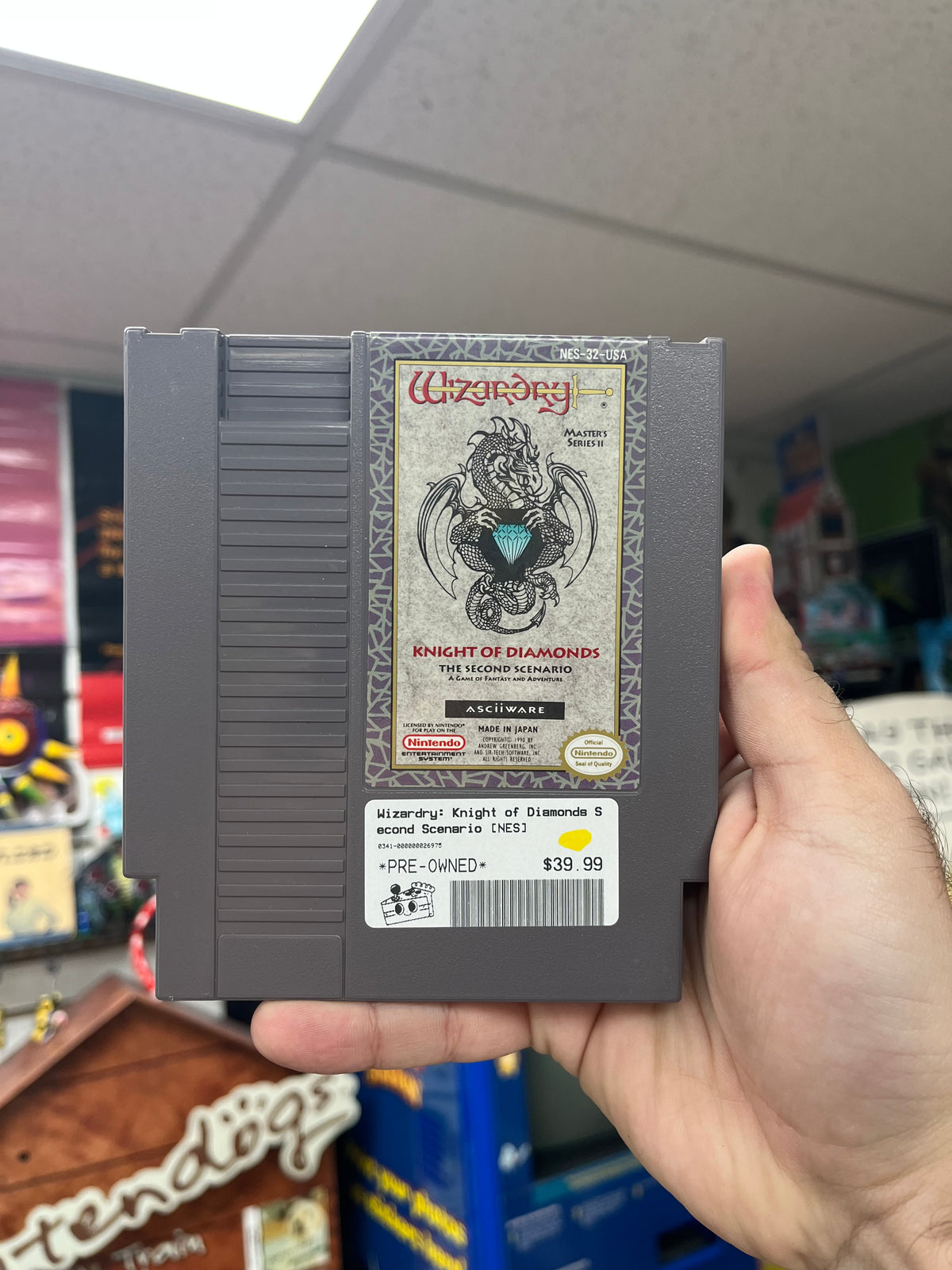 Wizardry: Knight of Diamonds Second Scenario NES