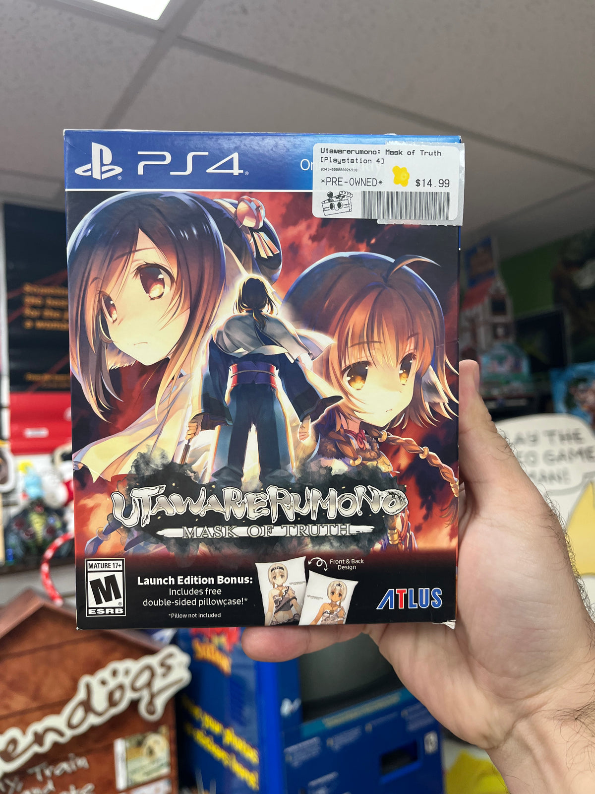 Utawarerumono Mask of Truth PS4 CIB
