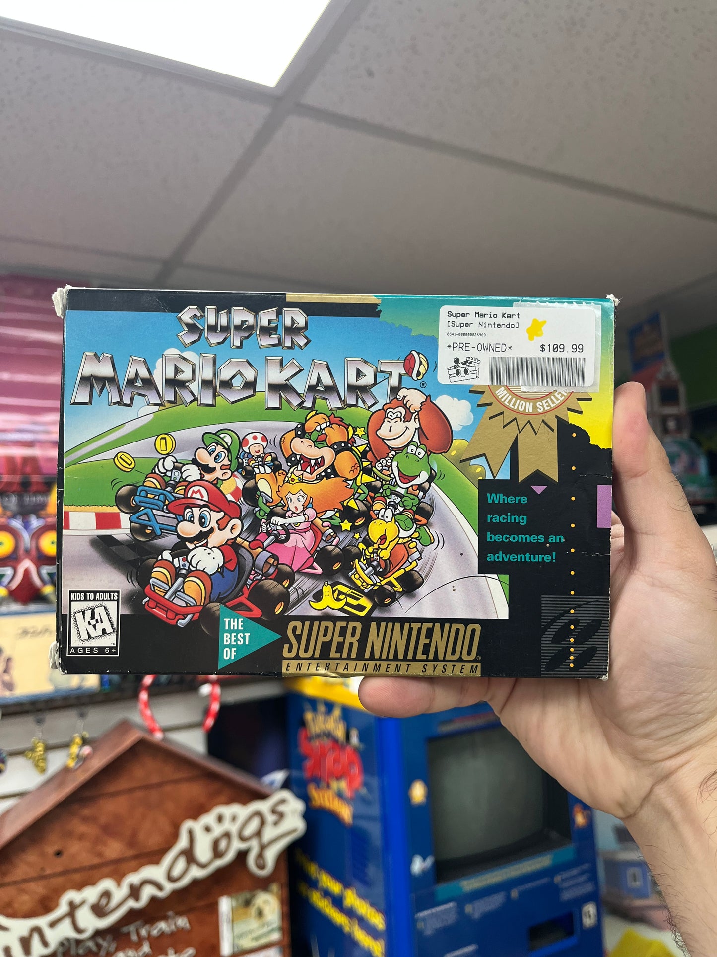 Super Mario Kart SNES Boxed