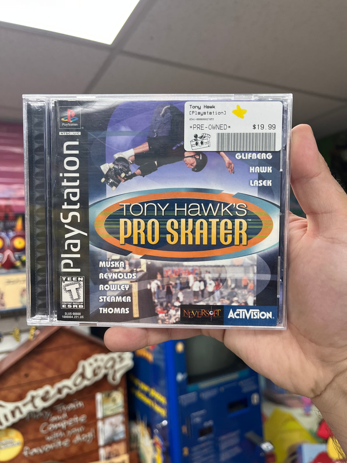 Tony Hawk's Pro Skater PS1 CIB