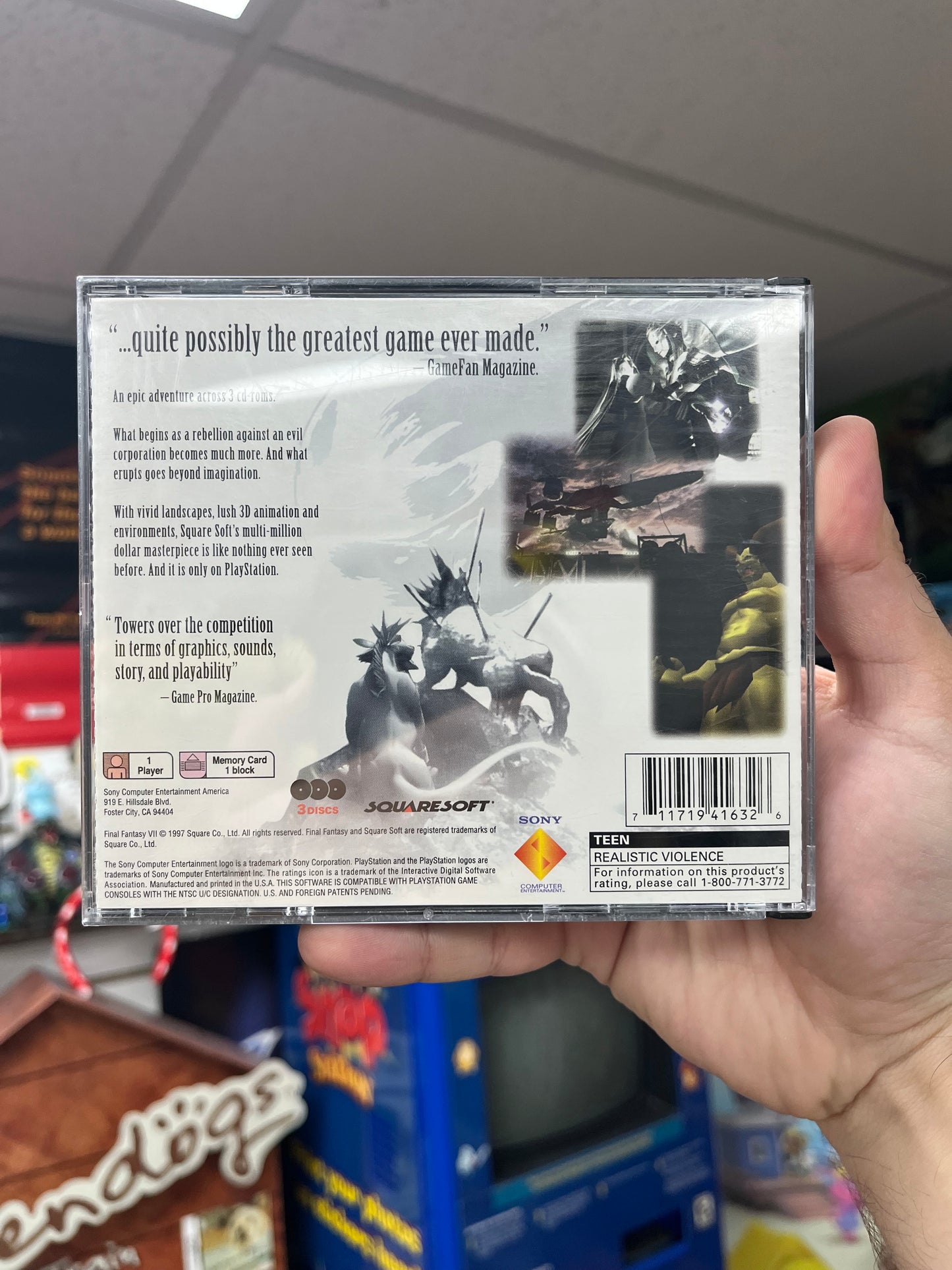 Final Fantasy VII PS1 CIB