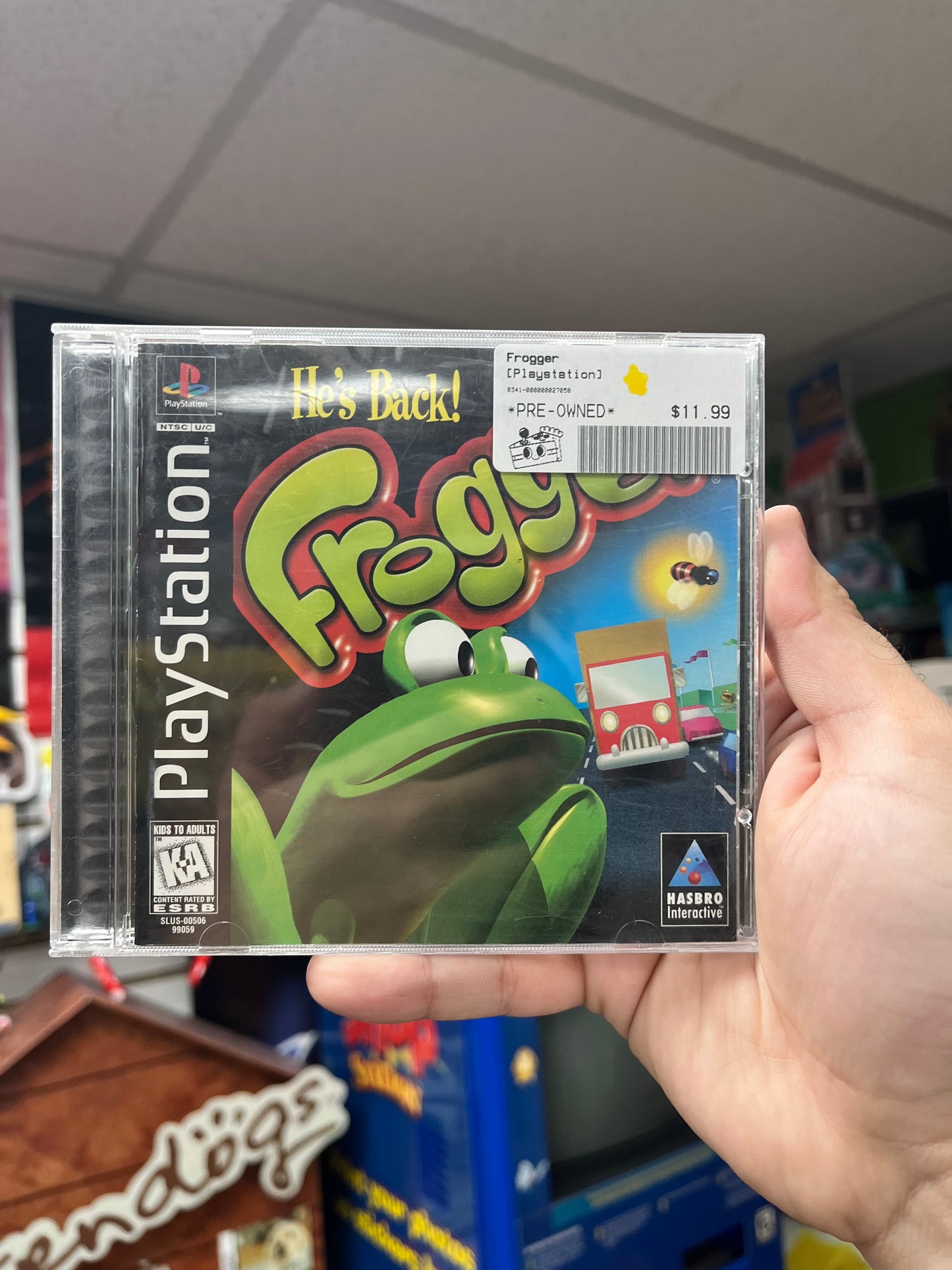 Frogger PS1 CIB