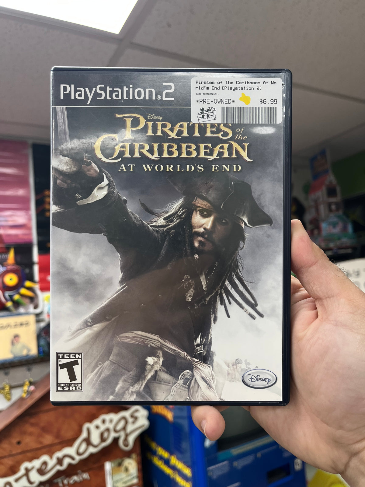 Pirates of the Caribbean at World's End PS2 CIB