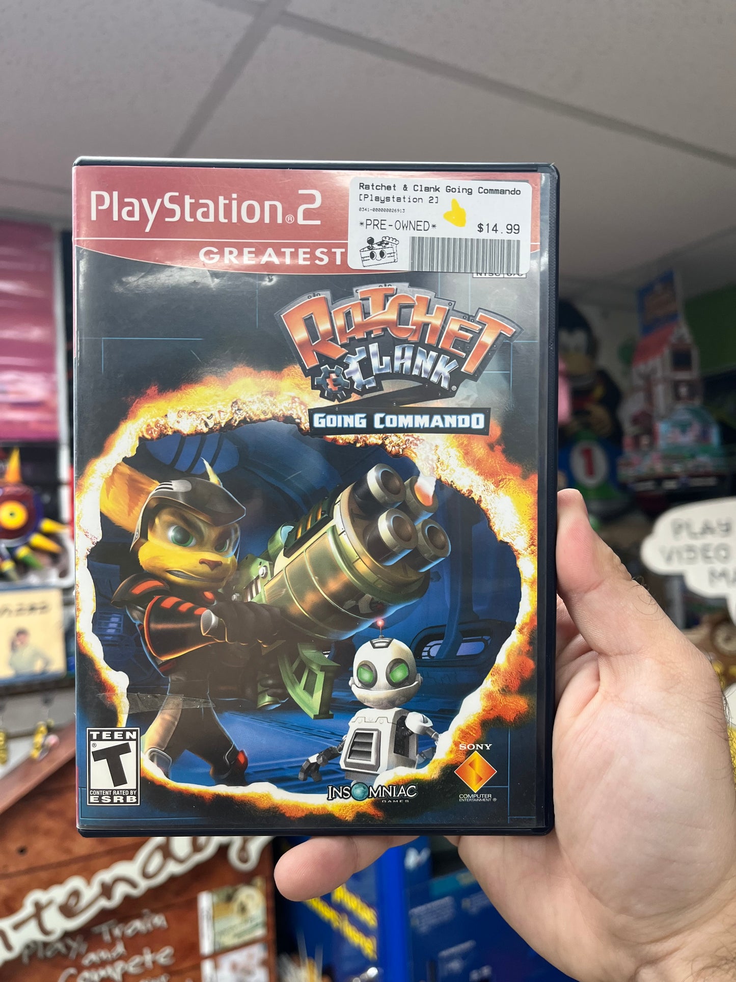 Ratchet & Clank Going Commando PS2 CIB