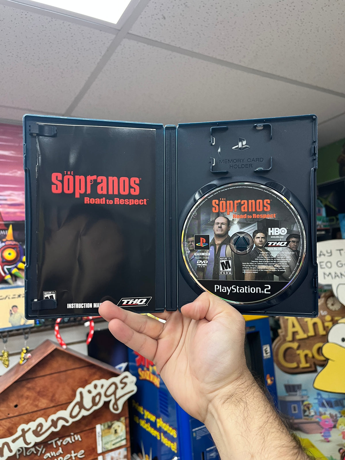 Sopranos Road to Respect PS2 CIB