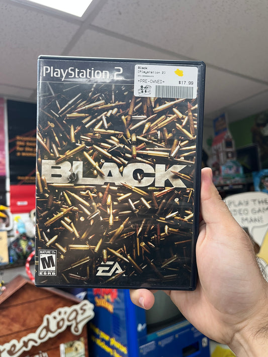 Black PS2 CIB