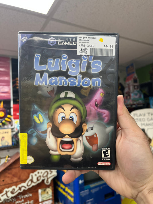 Luigi's Mansion GameCube Boxed