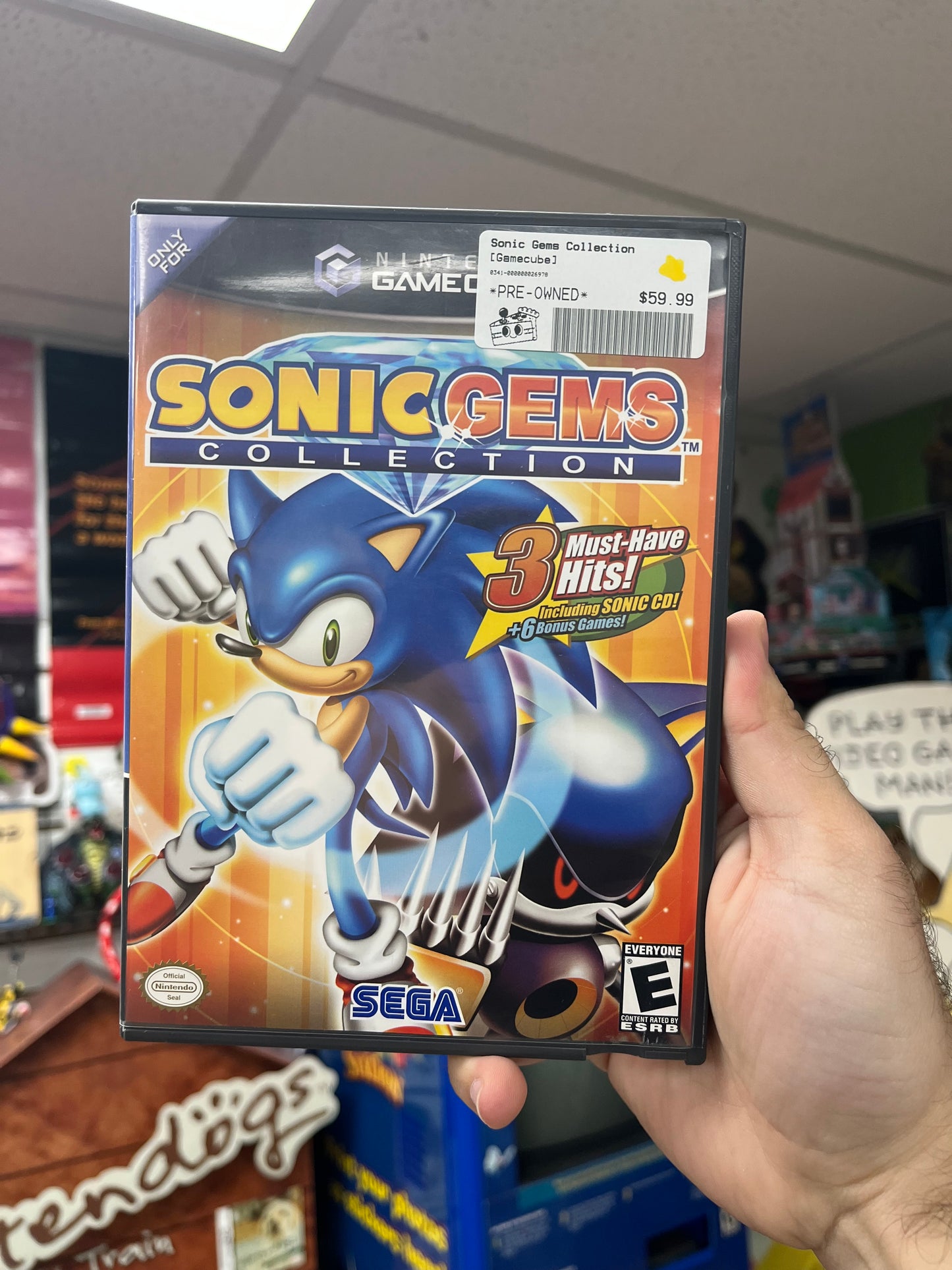 Sonic Gems Collection GameCube CIB