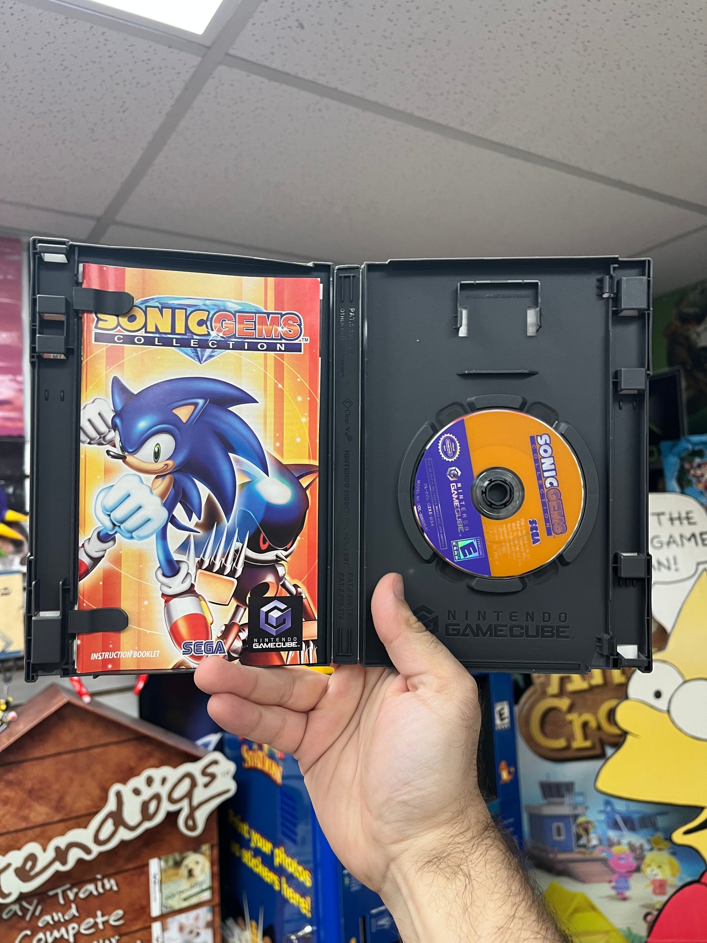 Sonic Gems Collection GameCube CIB