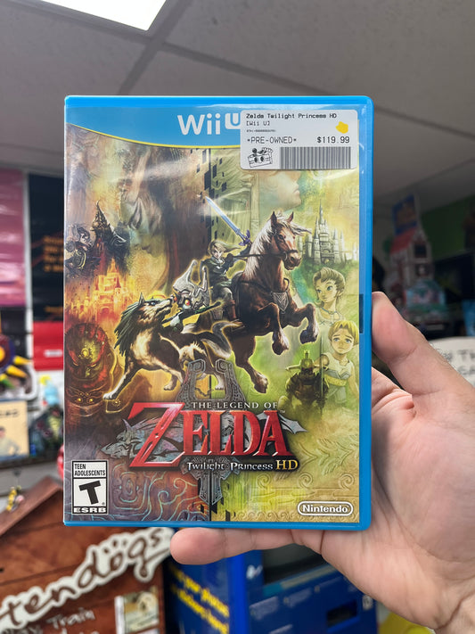 Zelda Twilight Princess HD Wii U CIB