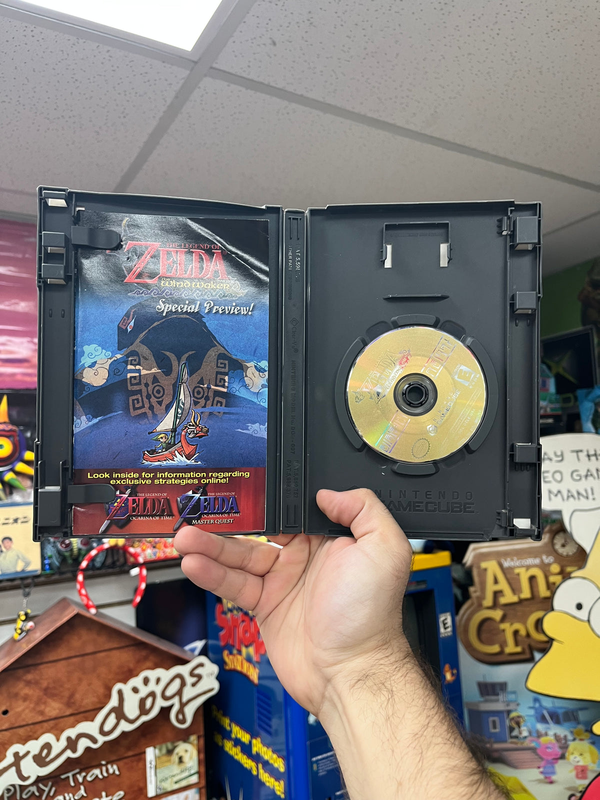 Zelda Wind Waker GameCube