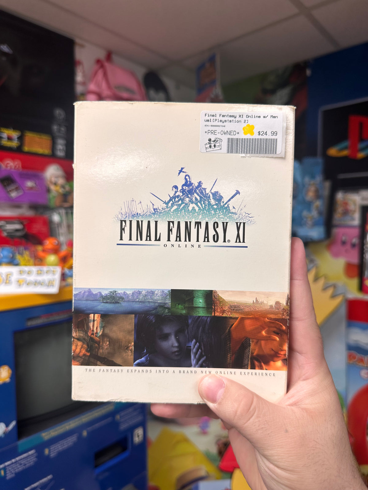 Final Fantasy XI Online W/ Manual PS2 CIB