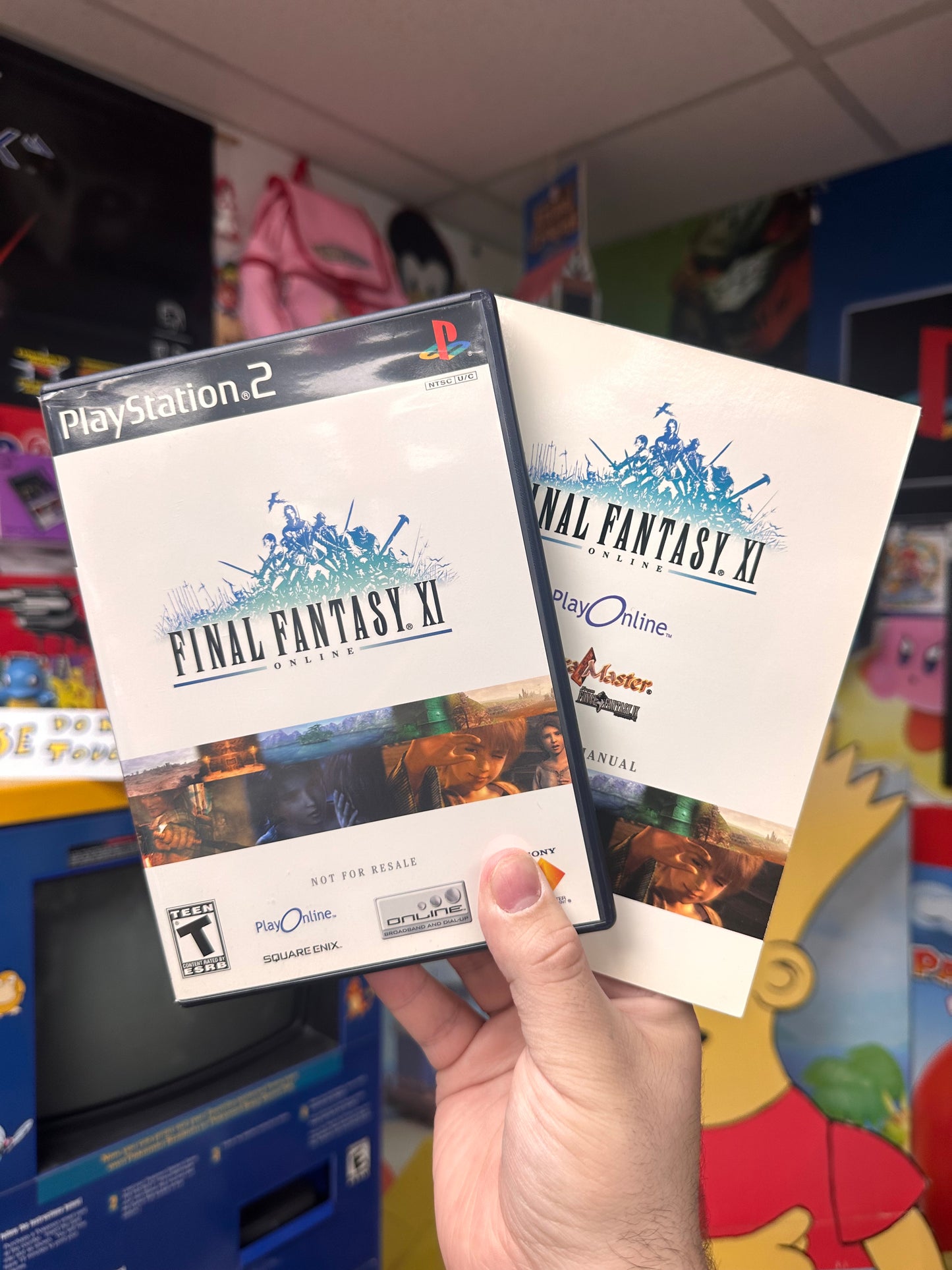Final Fantasy XI Online W/ Manual PS2 CIB