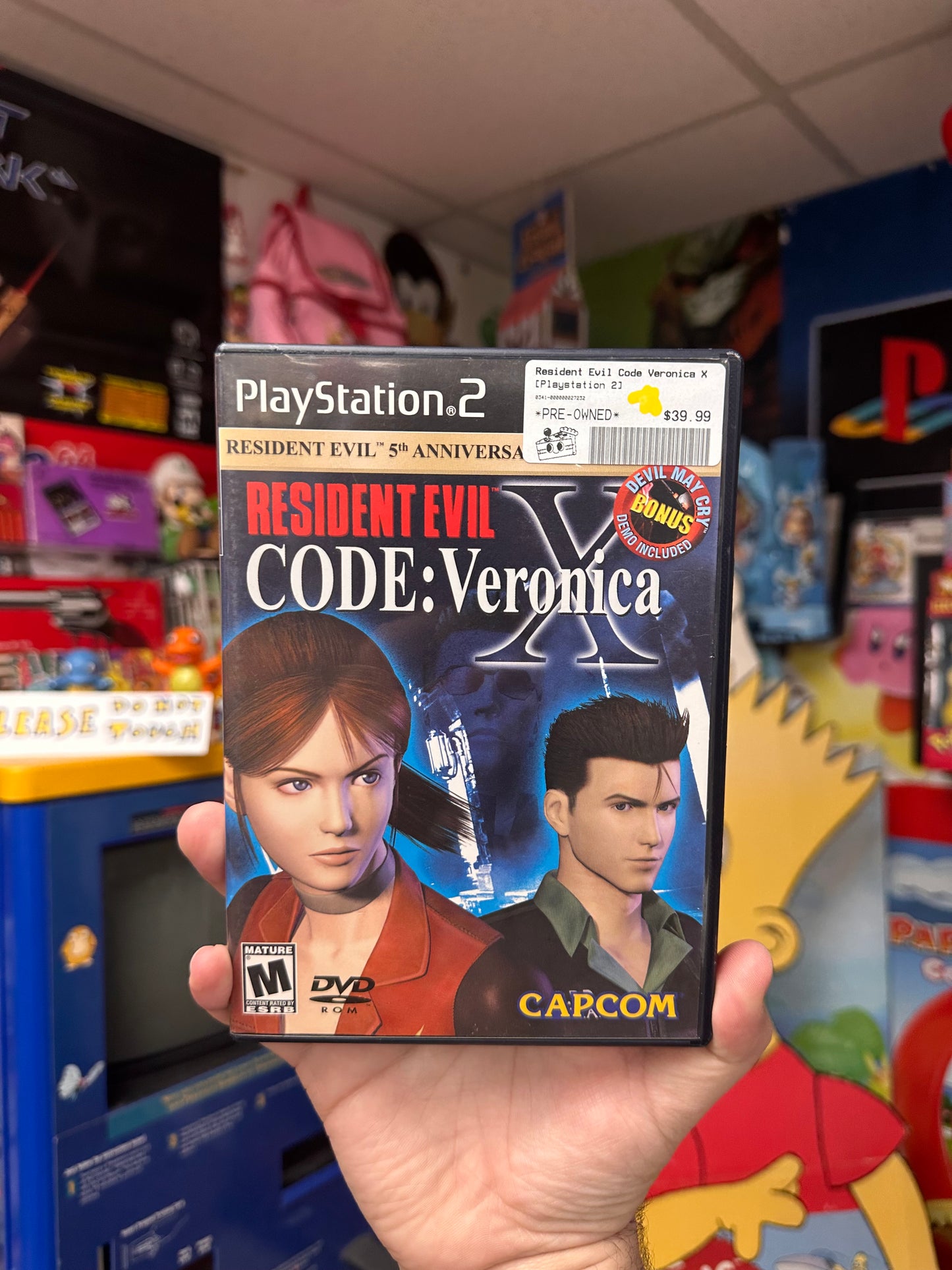 Resident Evil Code Veronica X PS2 CIB