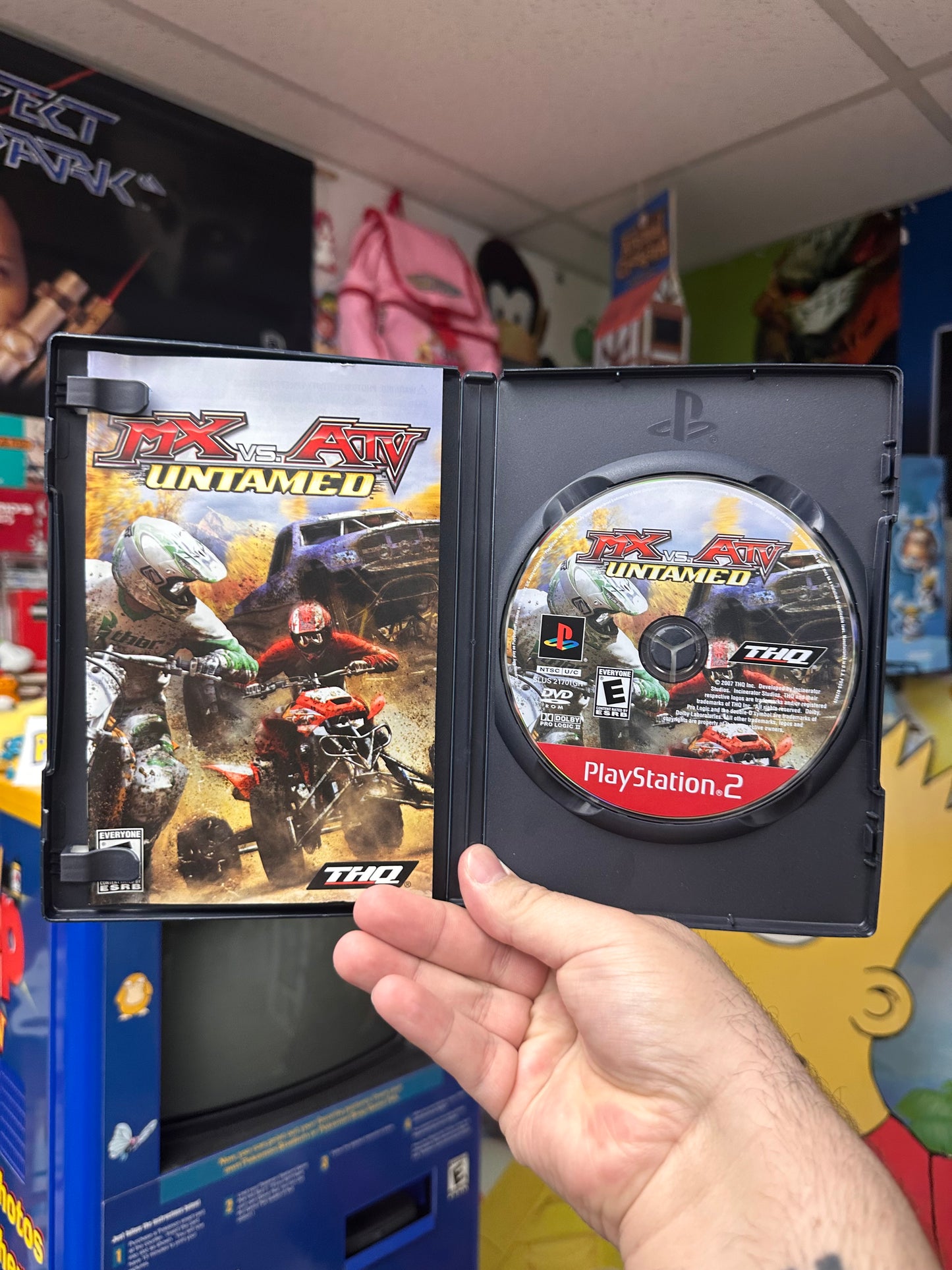 MX vs ATV Untamed PS2 CIB