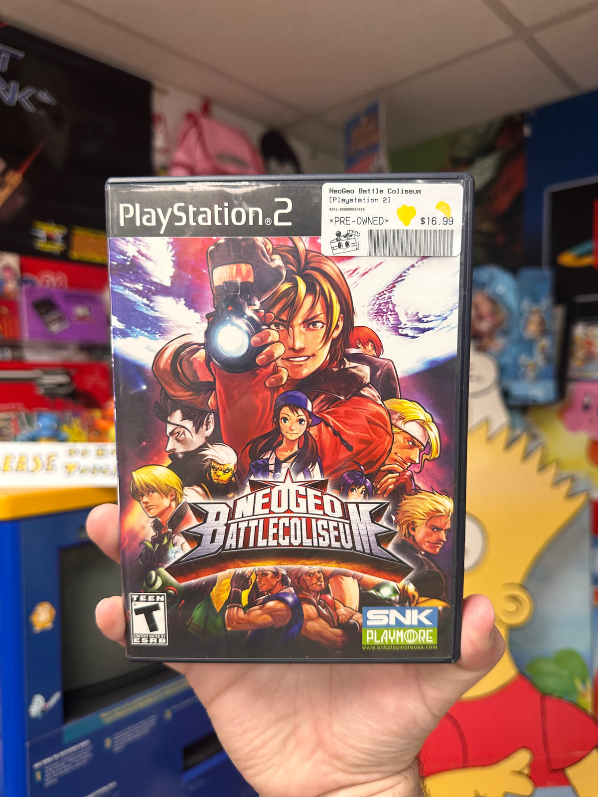 NeoGeo Battle Coliseum PS2 CIB