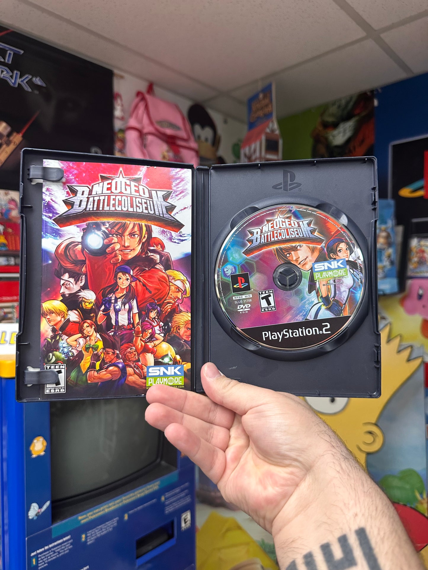 NeoGeo Battle Coliseum PS2 CIB