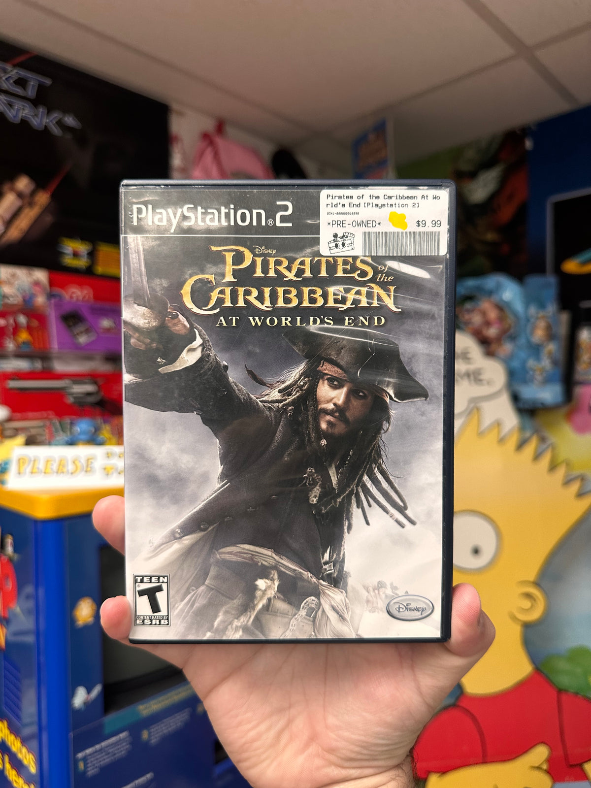 Pirates of the Caribbean at World's End PS2 CIB