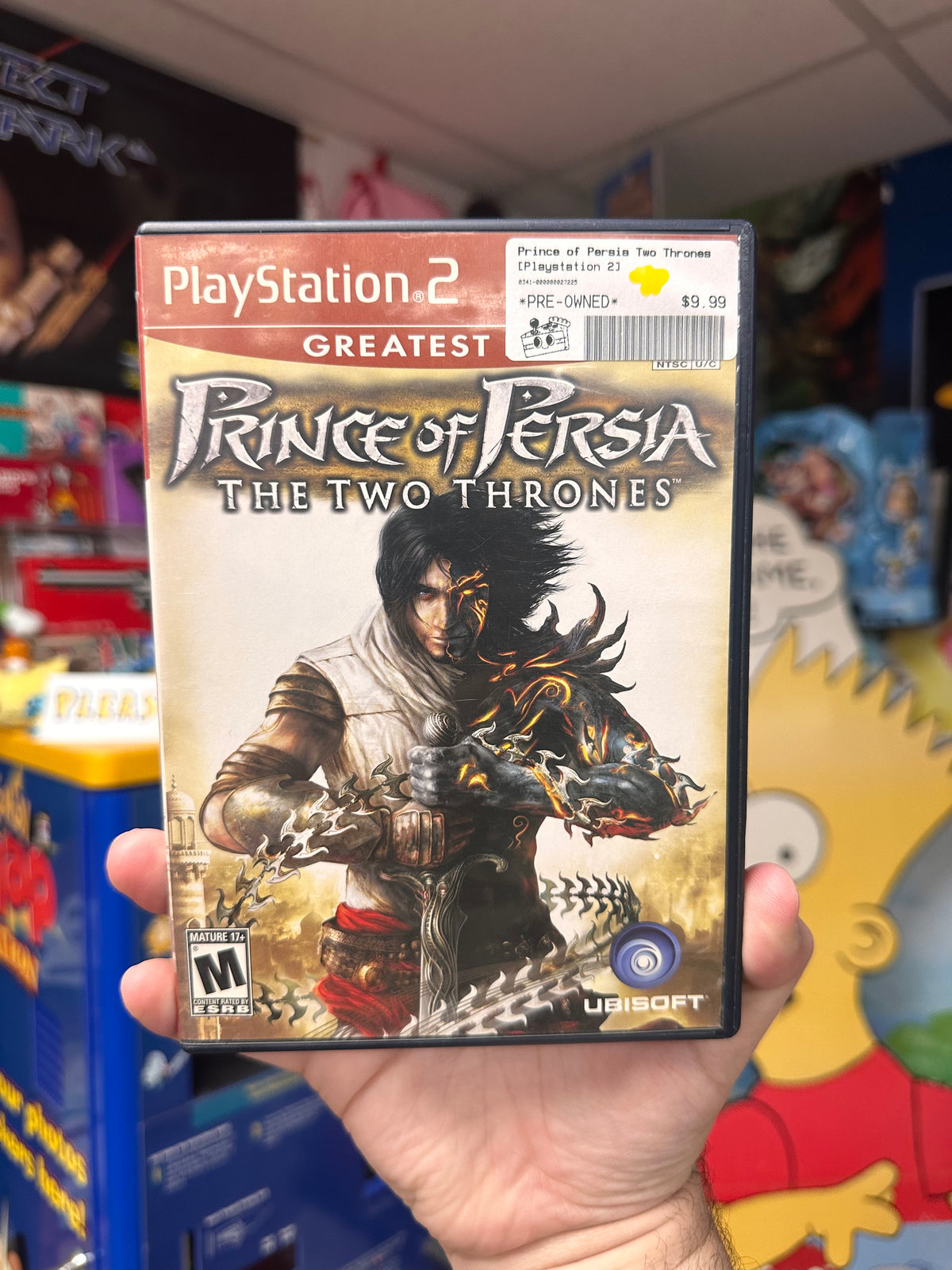 Prince of Persia The Two Thrones PS2 CIB