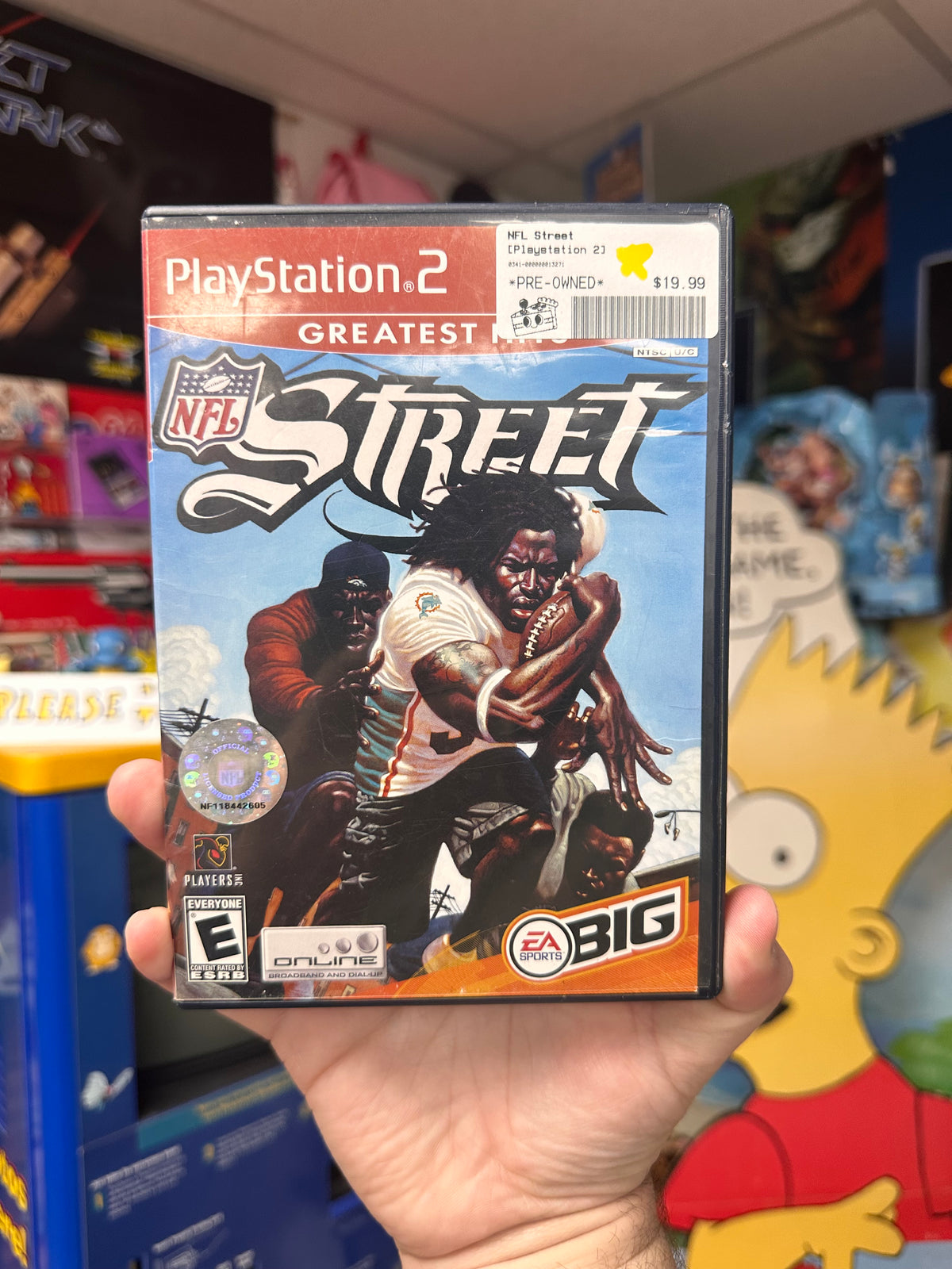 NFL Street PS2 CIB