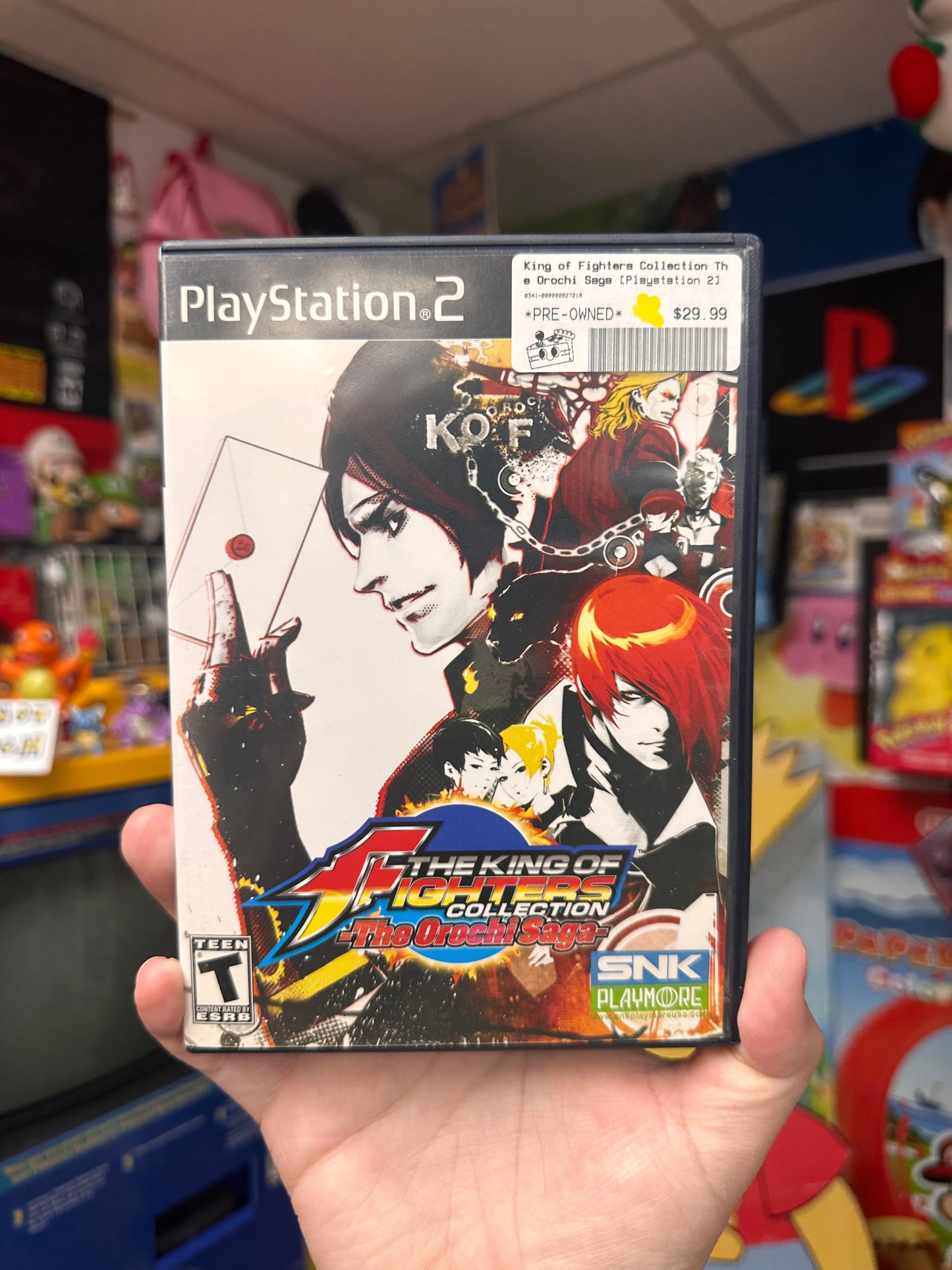 King of Fighters Collection the Orochi Saga PS2 CIB