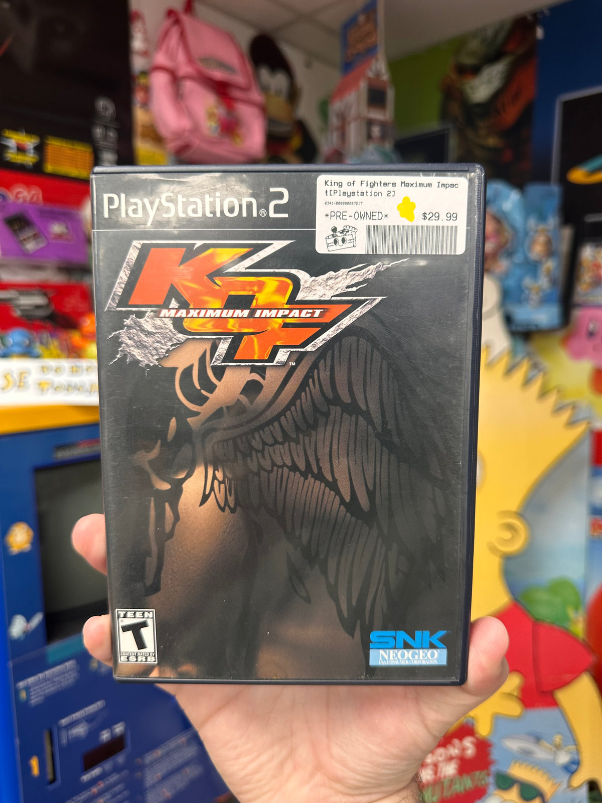 King of Fighters Maximum Impact PS2 CIB