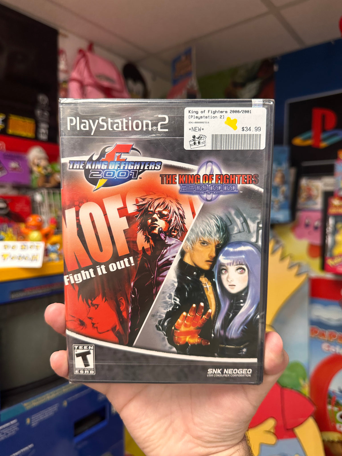 King of Fightersd 2000/2001 PS2 Sealed