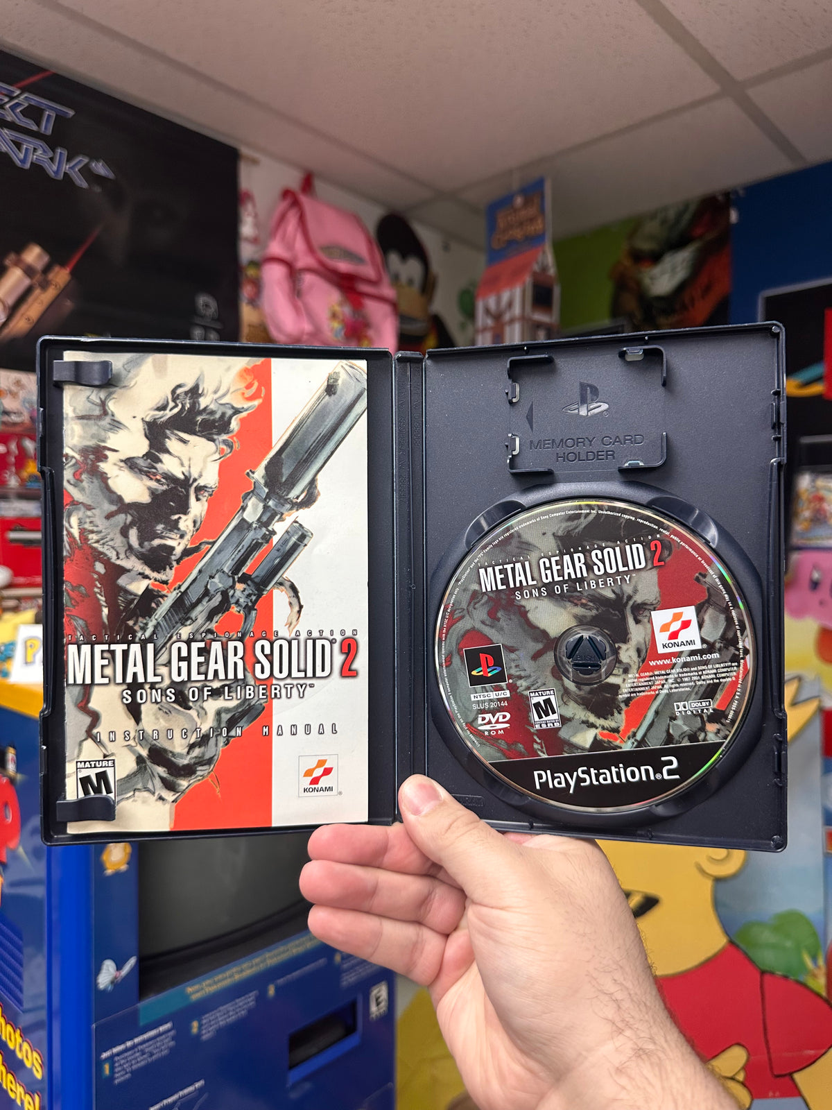 Metal Gear Solid 2 PS2 CIB