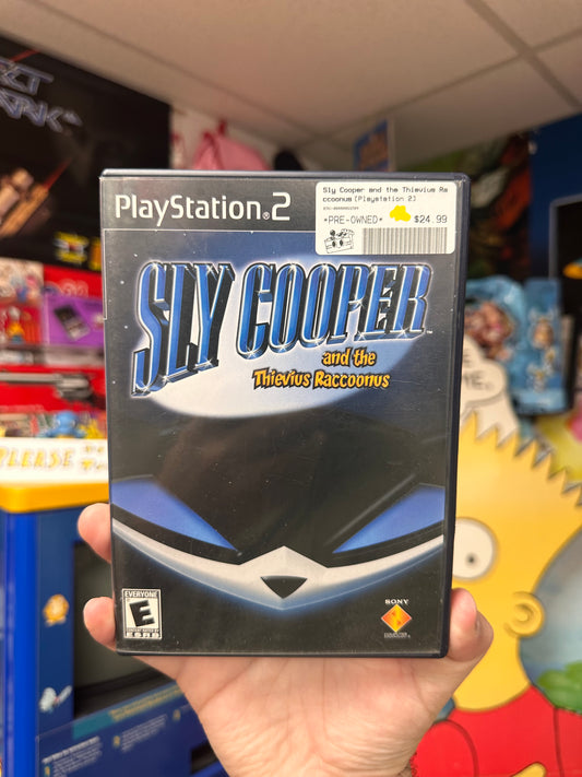 Sly Cooper and the Thievus Raccoonus PS2 CIB