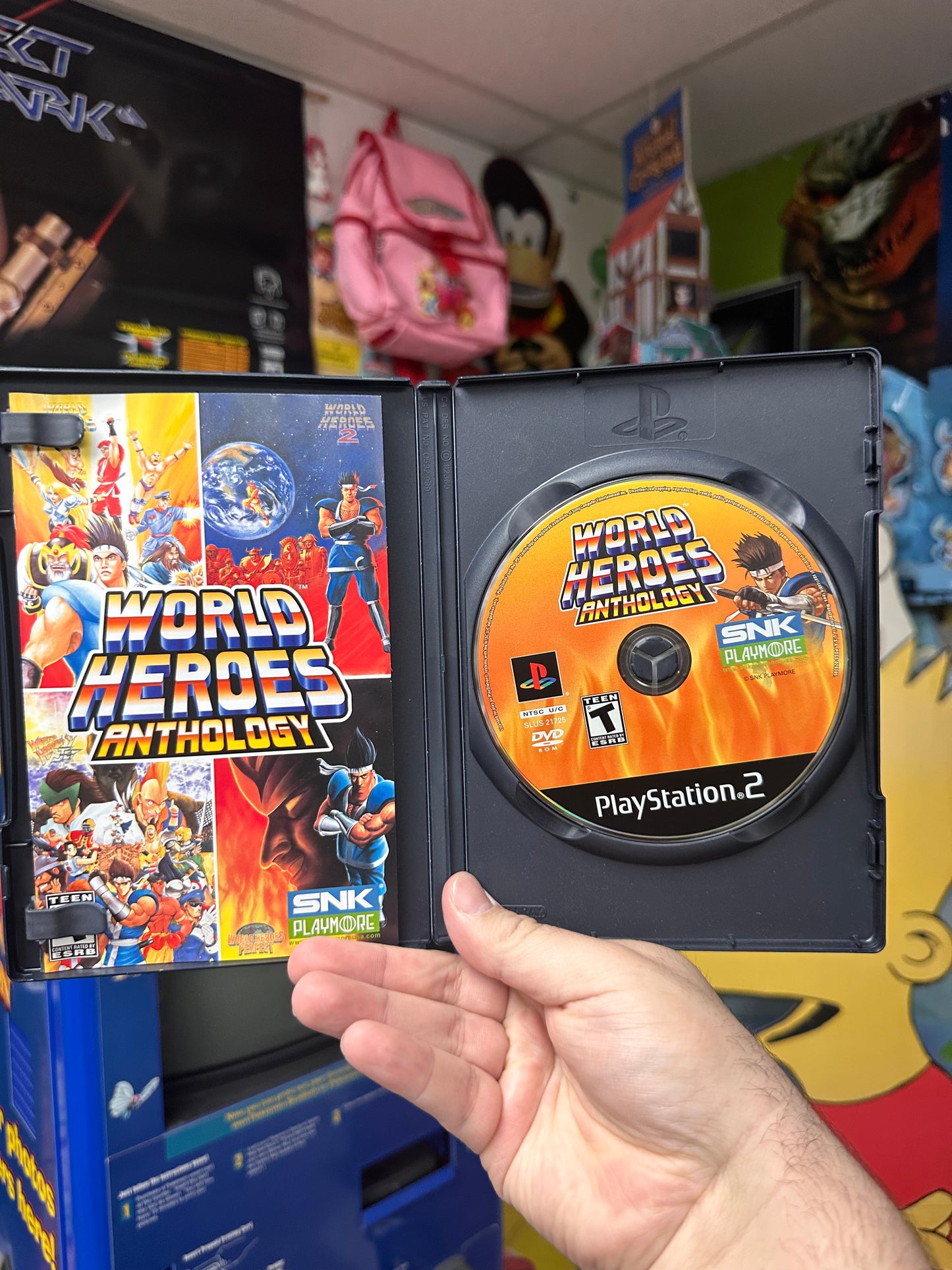 World Heroes Anthology PS2 CIB