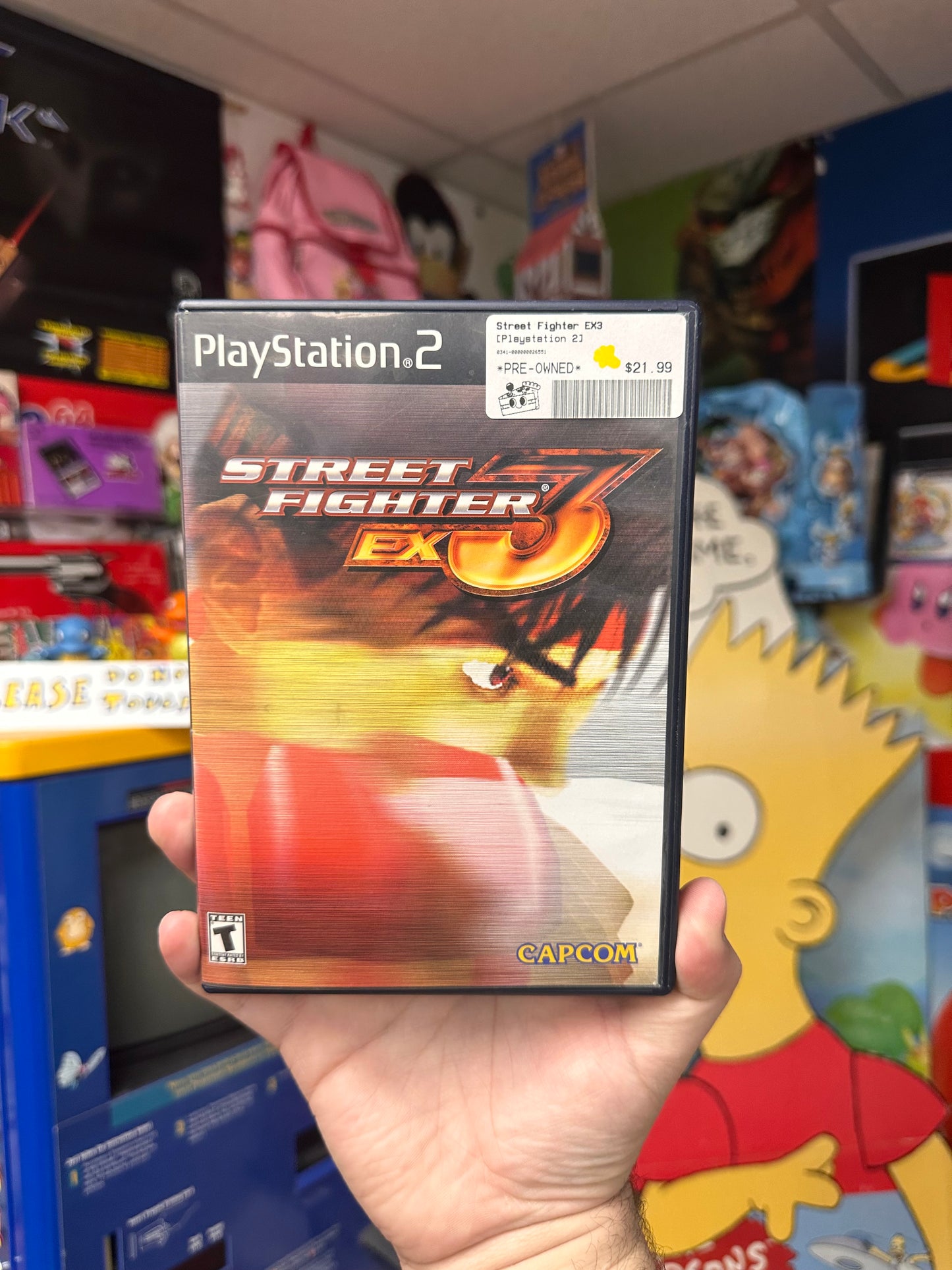 Street Fighrter EX3 PS2 CIB