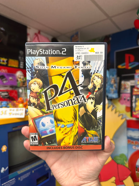 Persona 4 PS2 CIB