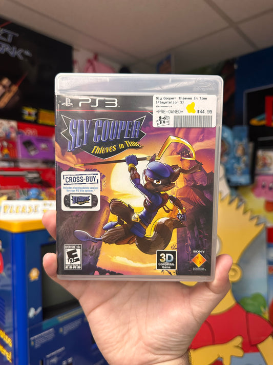 Sly Cooper Thieves in Time PS3