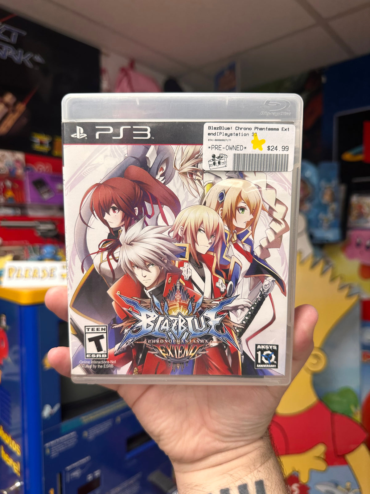 Blazblue: Chrono Phantasma Extend PS3 CIB