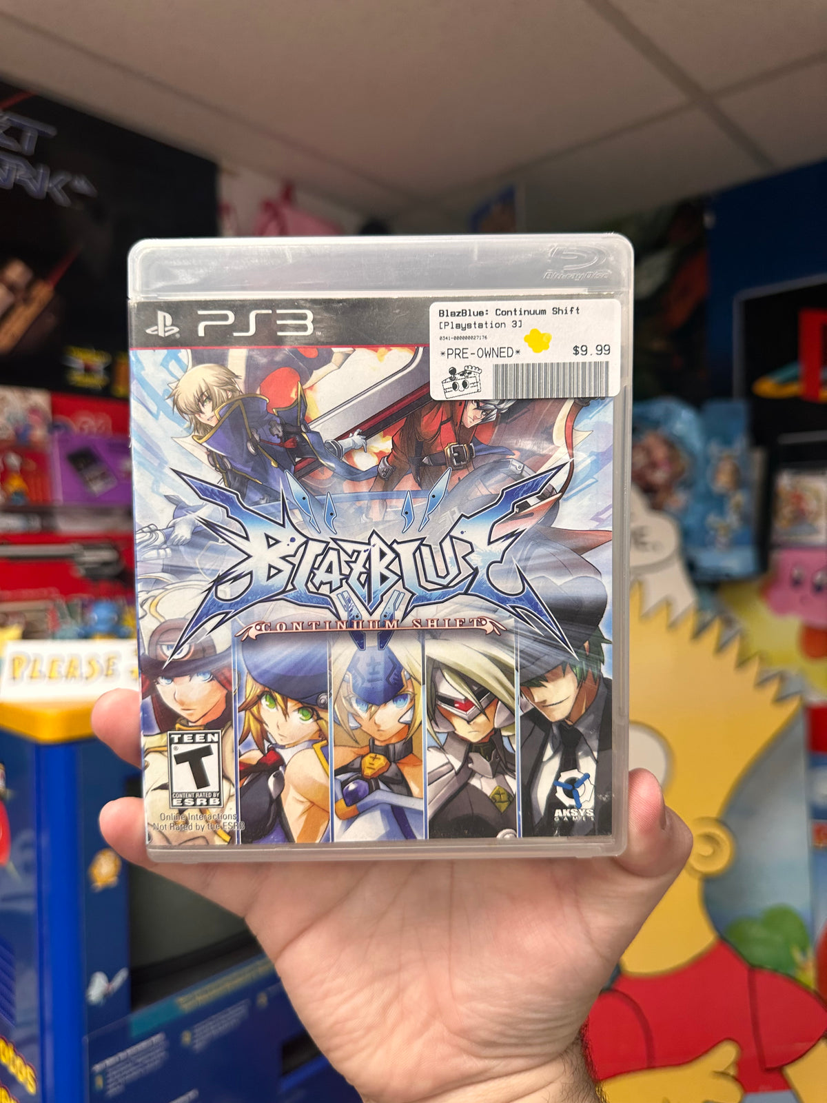 Blazblue: Continuum Shift PS3 CIB