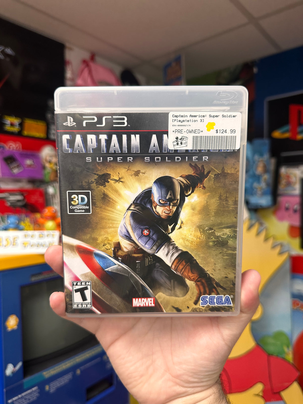 Captain America Super Soldier PS3 CIB