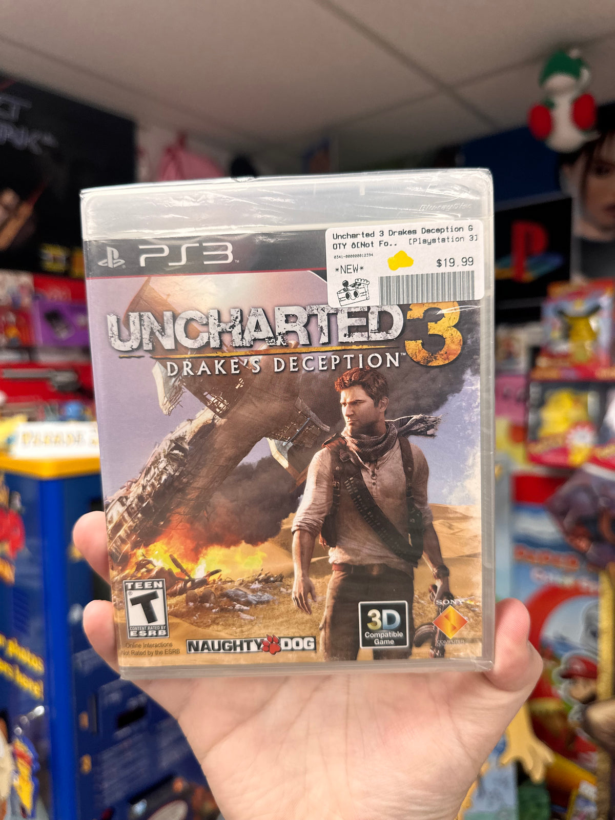 Uncharted 3 PS3 Sealed
