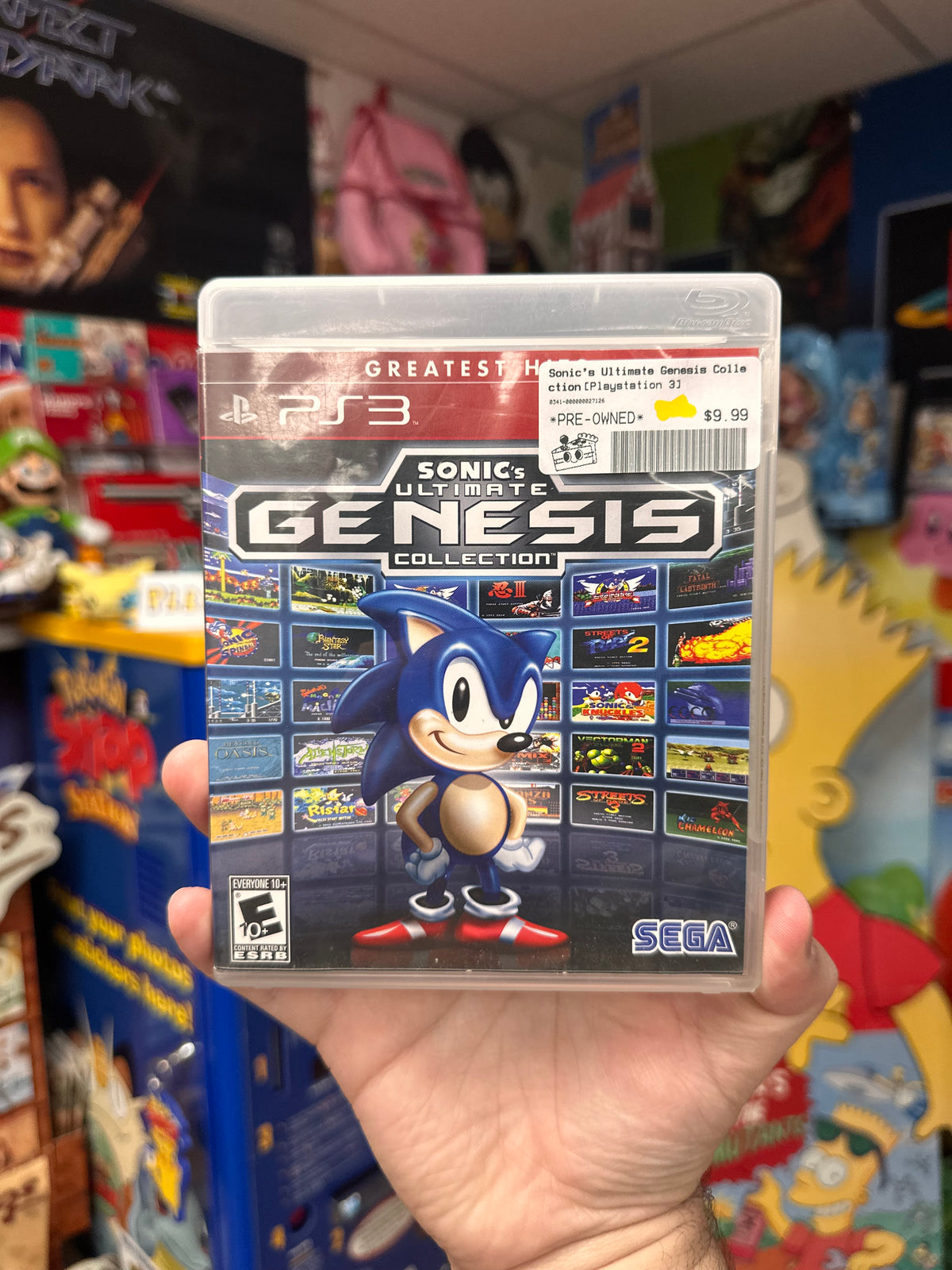 Sonic's Ultimate Genesis Collection PS3 CIB