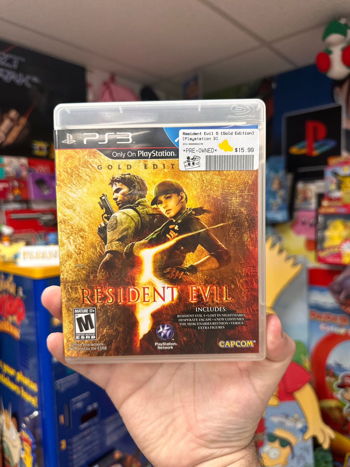 Resident Evil 5 Gold Edition PS3 CIB