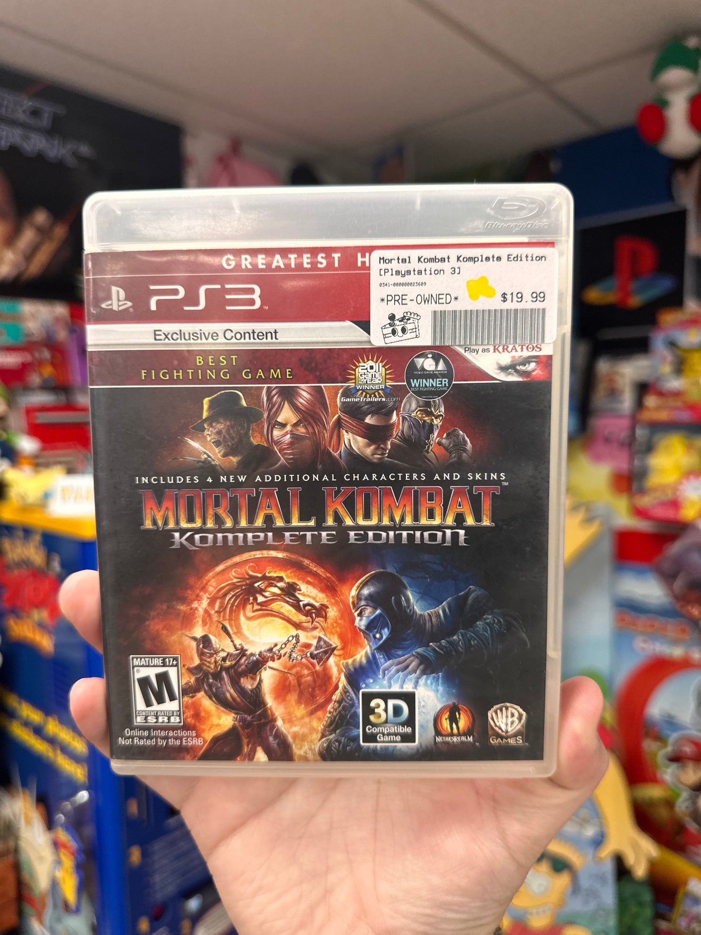 Mortal Kombat Komplete Edition PS3 Boxed