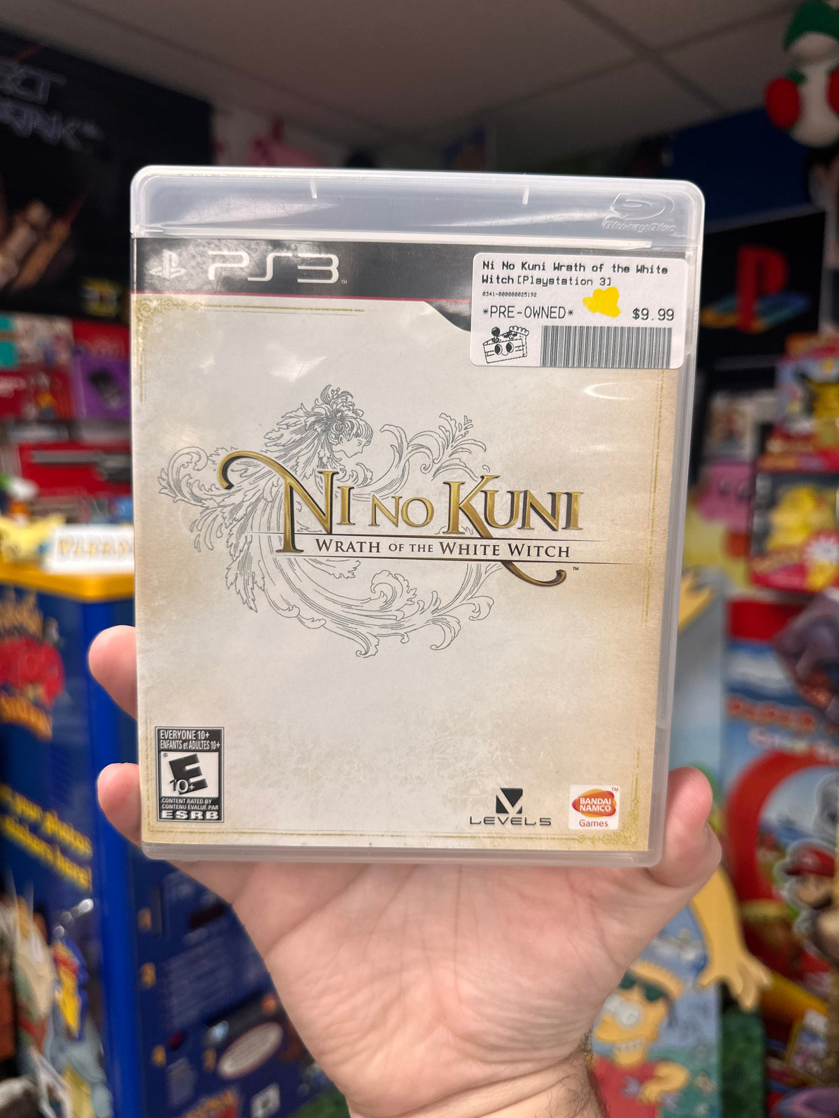 Ni No Kuni Wrath of the White Witch PS3 CIB