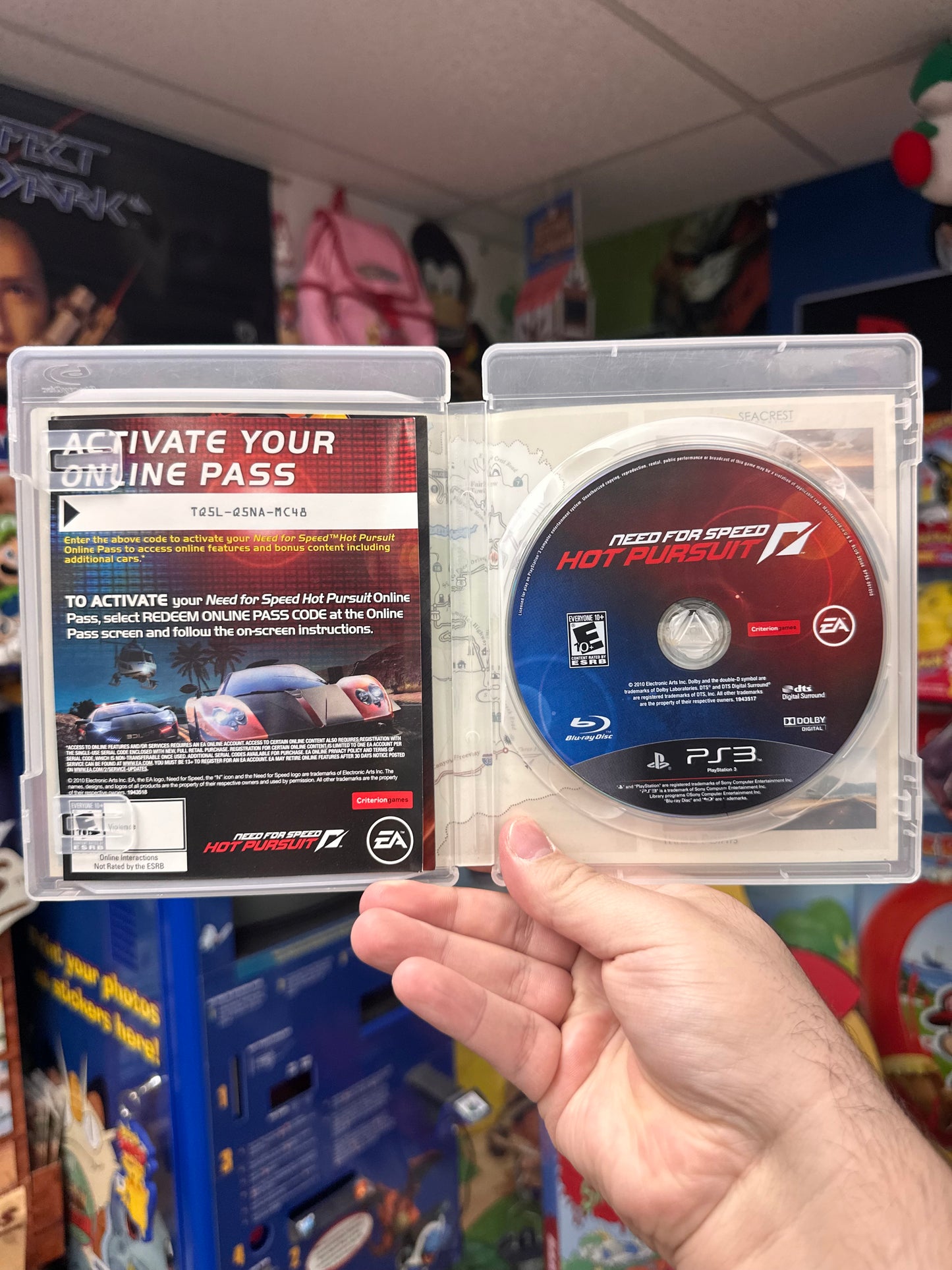 Need for Speed Hot Pursuit PS3 CIB