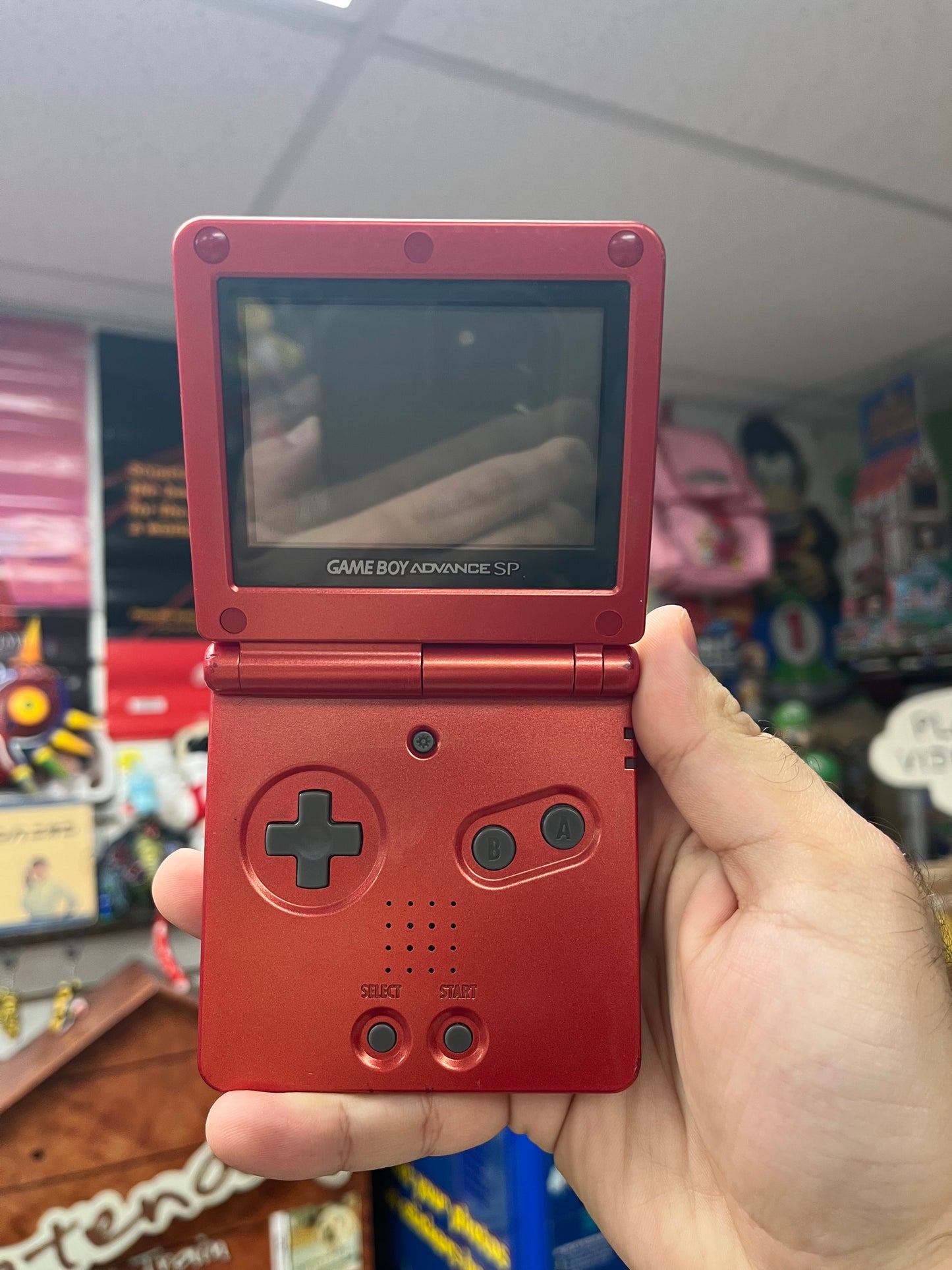 Red Gameboy Advance SP - CiB