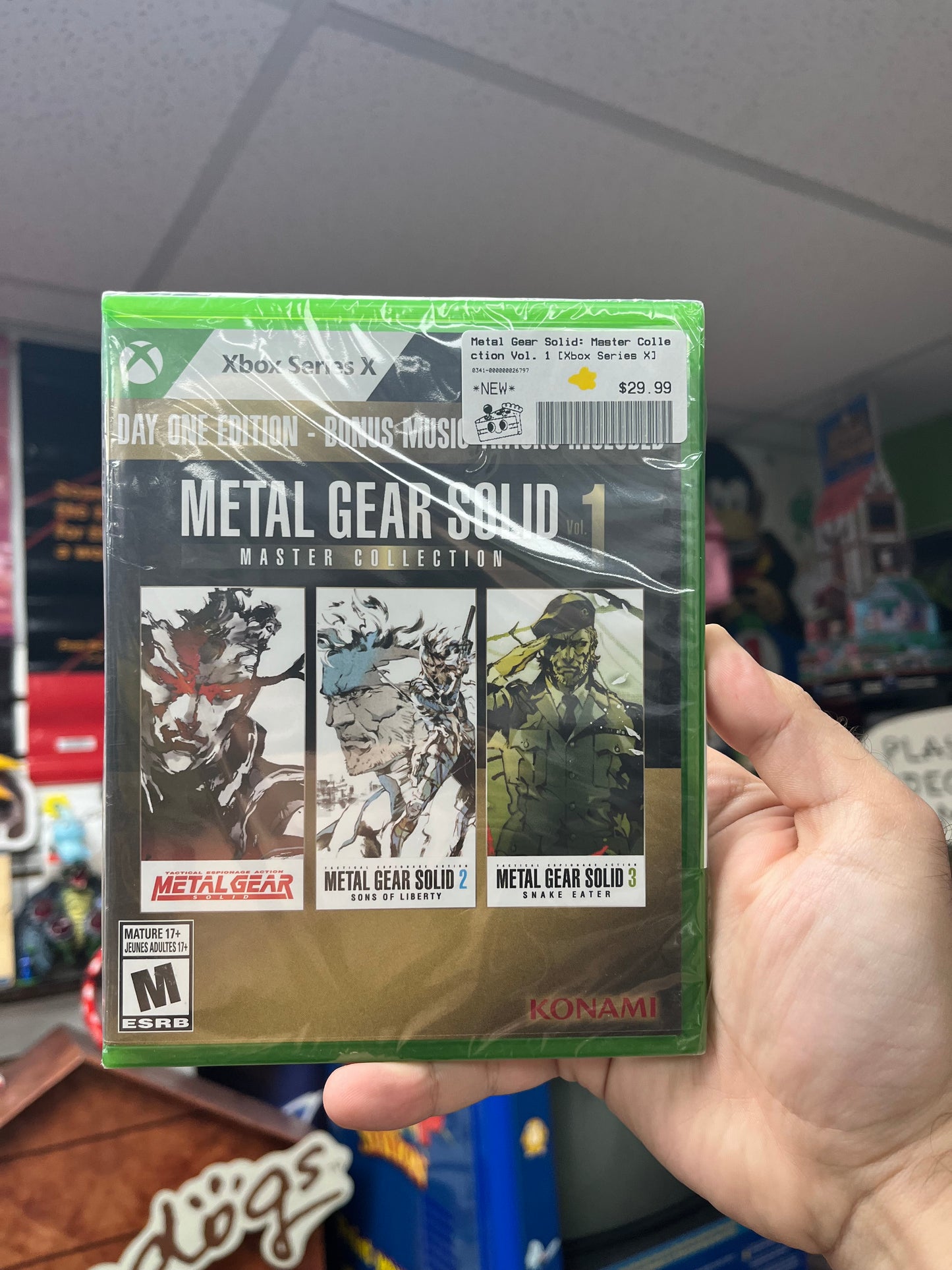 Metal Gear Solid Master Collection Vol. 1 - Xbox Series X Sealed