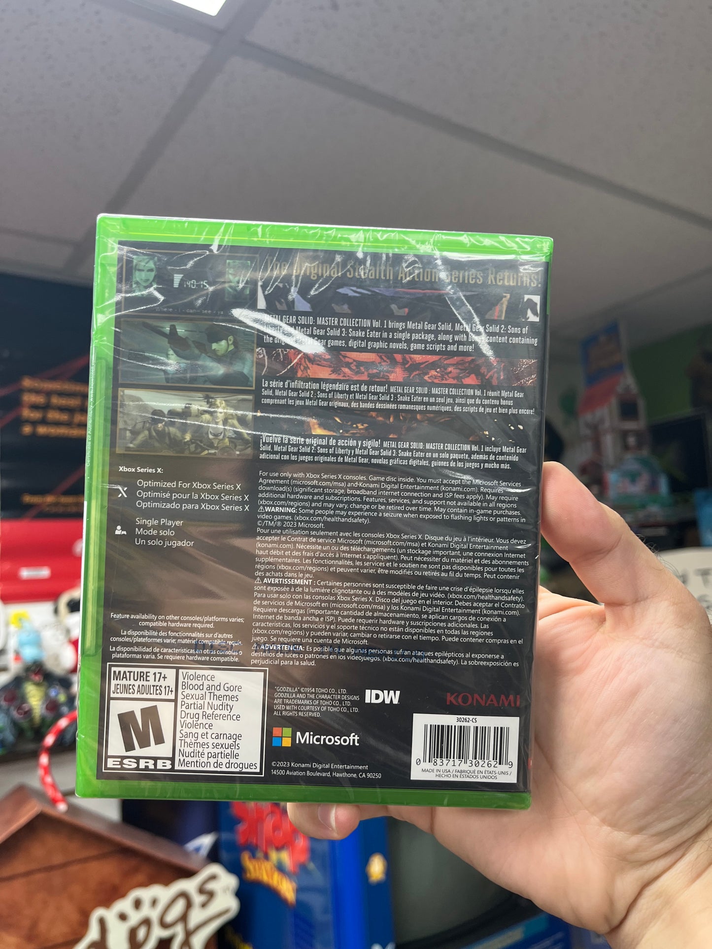 Metal Gear Solid Master Collection Vol. 1 - Xbox Series X Sealed