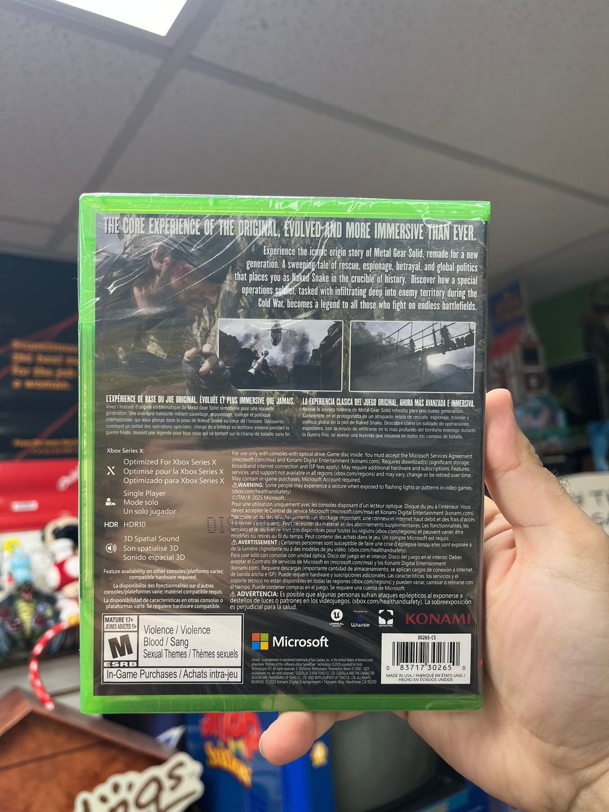 Metal Gear Solid Delta: Snake Eater - Xbox Series X Sealed