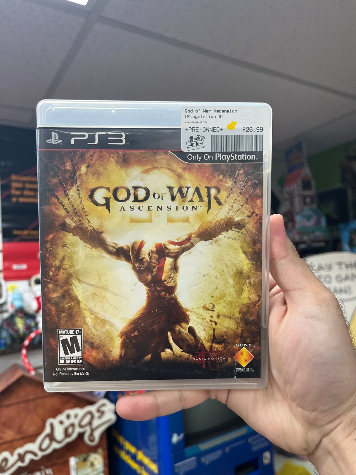 God of War Ascension - PS3 Boxed