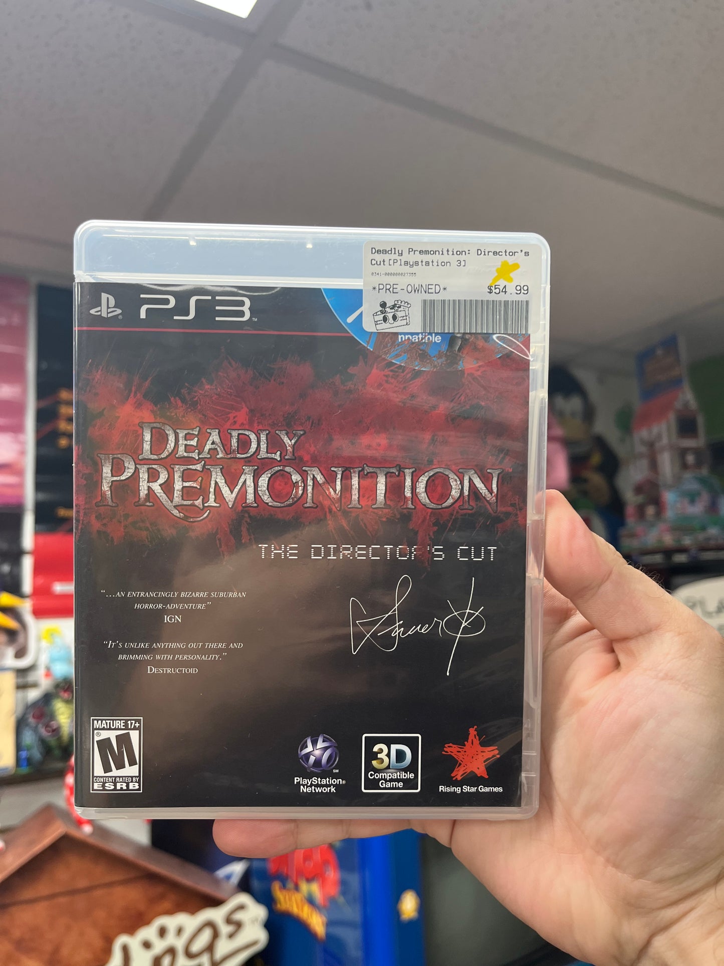 Deadly Premonition: Director's Cut - PS3 CiB