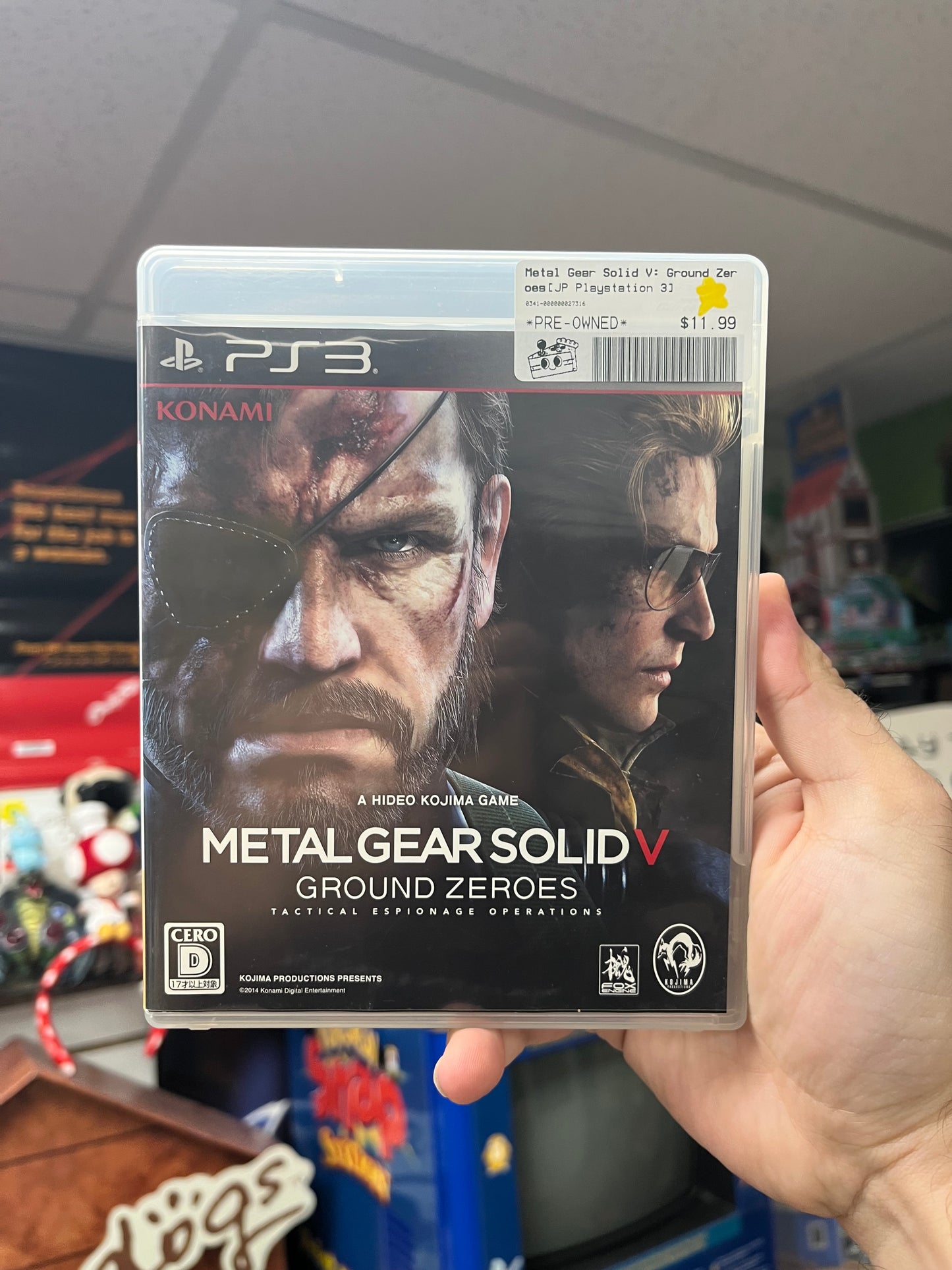Metal Gear Solid IV: Ground Zeroes - JP PS3 CiB