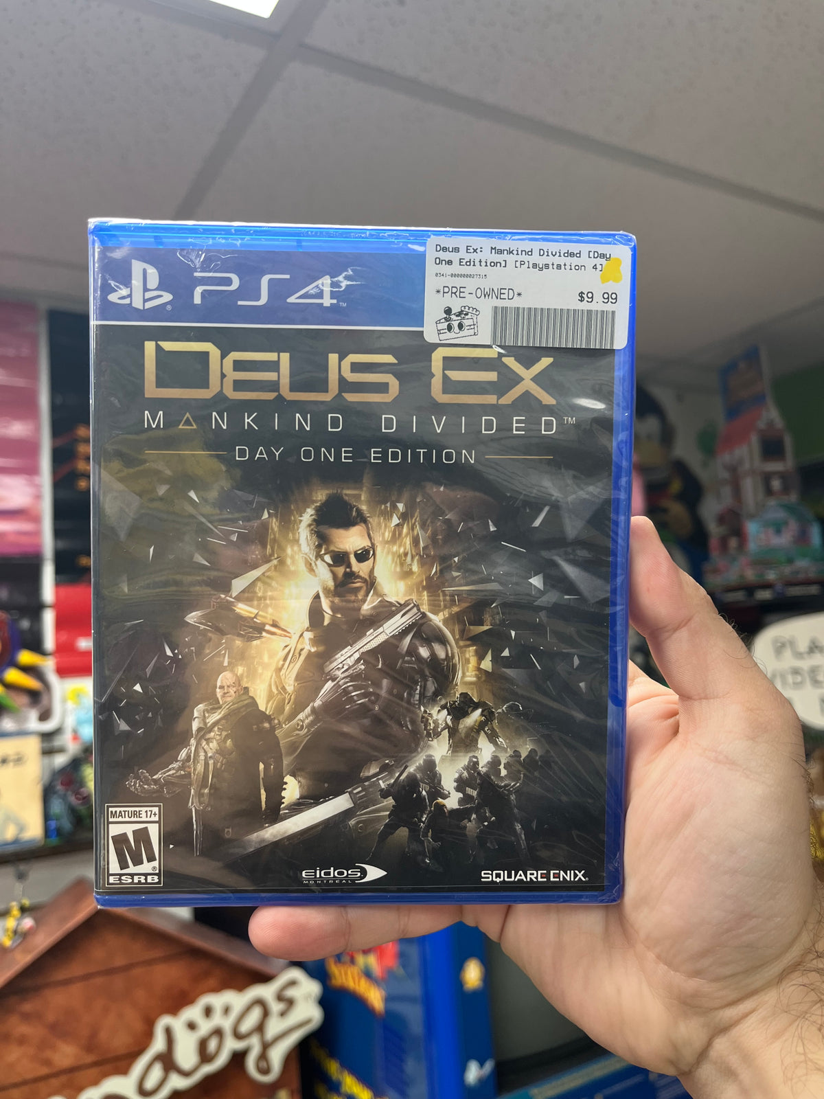 Deus Ex: Mankind Divided [Day One Edition] - PS4 Sealed